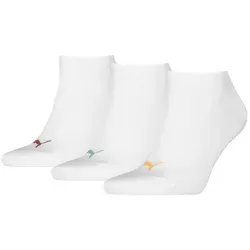 PUMA Sneakersocken PUMA UNISEX SNEAKER PLAIN 3P (3-Paar, 3 Paar) mit kleinem Logo weiß 39-42