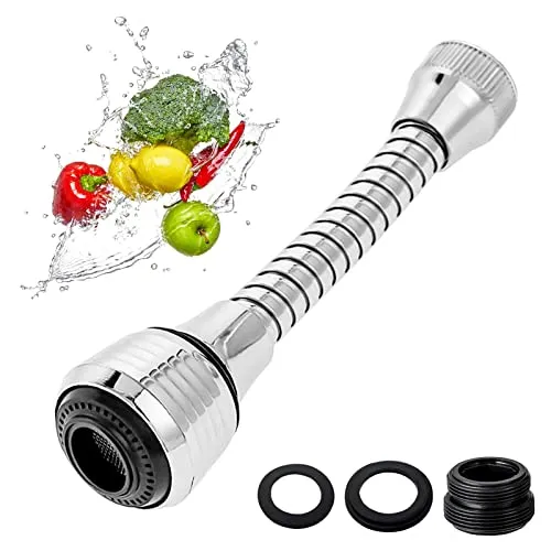 Flexibles Wassersparendüse Filteradapter mit Schlauch für Bad Küchenarmatur
