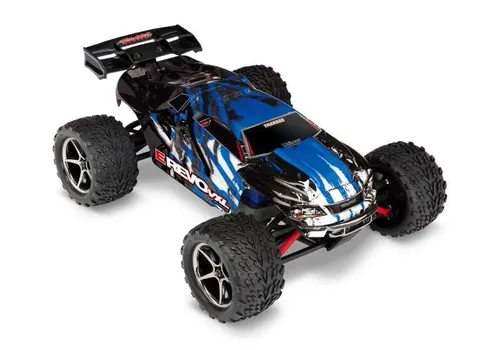 Traxxas E-Revo 4X4 VXL Elektro Racing Truck Brushless 1/16 RTR - RC-Modelle mit Brushless-Antrieb für ultimativen Speed, inklusive Akku und Lader – ideal für Rennsport-Enthusiasten!