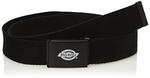 Dickies Herren Gürtel Streetwear Belt Orcutt, Schwarz (Black Bk), 120 cm (Herstellergröße: One size)
