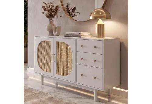 MCW Sideboard MCW-P52 mit Fußbodenschonern – Stilvoll und Praktisch