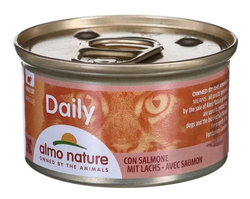 ALMO NATURE Daily Menu Mousse mit Lachs 85 g almo nature 8001154125320