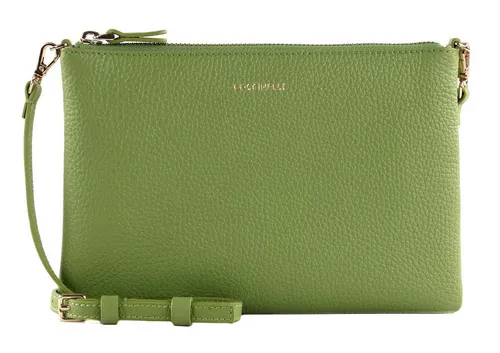 COCCINELLE Umhängetasche Crossbody Bag aus echtem Rindsleder - Elegante COCCINELLE Umhängetasche in Guacamole, ideal für den täglichen Gebrauch. Mit verstellbarem Schulterriemen und hochwertigem Leder für Langlebigkeit und Stil.