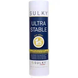 Sulky Ultra Stable Rolle 25 cm x 5 m weiß