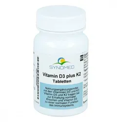 Vitamin D3 plus K2 Tabletten