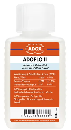 ADOX ADOFLO II Netzmittel 100 ml Konzentrat von ADOX