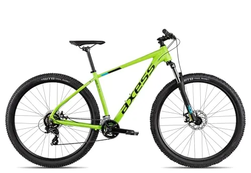 Axess Sandee Mountainbike 29 Zoll | 14-Gang Hardtail mit Scheibenbremsen - Robustes 14-Gang MTB-Hardtail mit mechanischen Scheibenbremsen, ideal für Abenteuer im Gelände und den Alltag. Vielseitig einsetzbar, mit Montagemöglichkeiten für Zubehör.