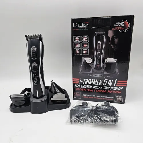 Postquam Depilador Facial Y Corporal I-Trimmer 5 In 1 - Epilierer mit 5 Edelstahlklingen für präzise Haarentfernung, ultra-leistungsstark und leise für komfortable Anwendungen zu Hause.