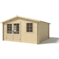 Altanka Gartenhaus   Gerätehaus 16 m2   4x4 m   40 mm   DOM371