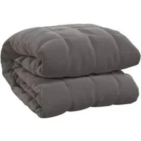 vidaXL Gewichtsdecke 200x230cm - Therapiedecke für besseren Schlaf - Bettdecken für erholsamen Schlaf: Die 13kg schwere Gewichtsdecke übt sanften Druck aus und hilft bei Schlafproblemen. Atmungsaktiver Stoff und hypoallergene Füllung sorgen für höchsten Komfort.