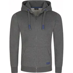 DENIMFY Sweatjacke Herren DFLeo mit Kapuze - Herren-Sweatjacken aus hochwertigem Materialmix, ideal für den Alltag mit hohem Tragekomfort und modischem Design.