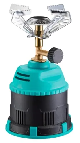 Gazcamp Campingkocher 1,2 kW für Stechgaskartuschen Gaskocher Kartuschenkocher Kochen Camping Outdoor