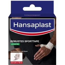 Hansaplast Robustes Sporttape 2,5 cm x 10m Weiß von Hansaplast
