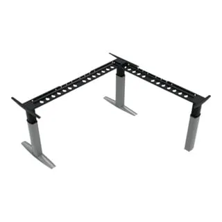 STIER Elektrisch höhenverstellbares Gestell für Eckschreibtisch 501-23 - Höhenverstellbares Gestell für Schreibtische, ideal für ergonomisches Arbeiten im Sitzen und Stehen, stabil und flexibel anpassbar.