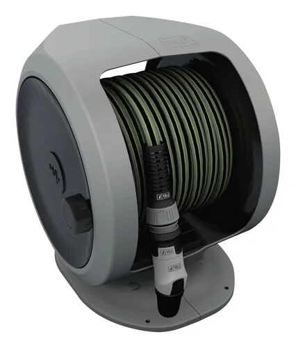 Fitt Schlauchbox Freel 20 m - 72099 - Gartenschläuche: Praktische Schlauchbox mit 20 m Schlauchlänge, ideal für müheloses Bewässern und platzsparende Aufbewahrung im Garten.