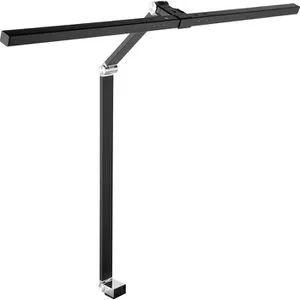 ALCO 937-11 Schreibtischlampe schwarz 10,8 W - Moderne Schreibtischlampe mit Tischklemme, energiesparendes LED-Leuchtmittel und variabler Lichtfarbe für optimales Arbeiten.