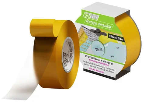ICUTEC Klebeband Icutape einseitig 50 m x 5 cm