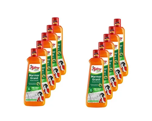 POLIBOY Marmor Granit Pflege - Imprägnierendes Pflegemittel für Naturstein - Bodenreiniger für Innen, ideal für polierte und matte Natursteinflächen. Mit Carnaubawachs für langanhaltenden Schutz vor Kratzern und Wasserflecken.