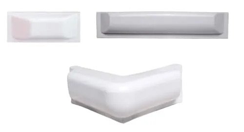 Bootskiste Stegfender/Boxenfender Weiß (Ecke) von Bootskiste