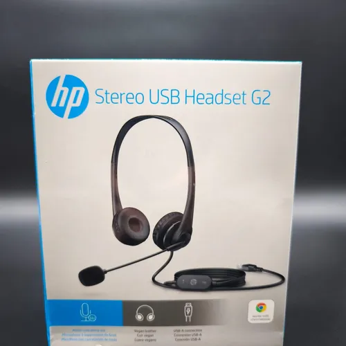 HP Stereo Headset G2 Noise Cancelling MicUSB  1,8 m Kabellänge Schwarz