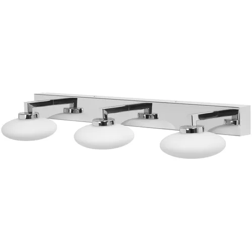 Ledvance LED Smart+ Badezimmerleuchte Orbis Wall Elypse Chrom - Moderne IP44 Wandleuchte mit 18W und 1500lm, dimmbar und steuerbar über App oder Sprachassistenten. Ideal für stilvolle Badezimmerbeleuchtung.