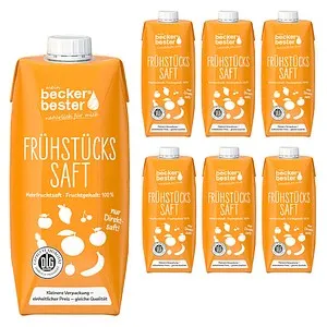 beckers bester Frühstückssaft Direktsaft 6x 0,75 l