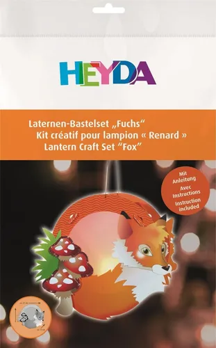 Heyda 204889187 Laternenbastelset Fuchs