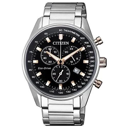 Citizen Eco-Drive AT2396-86E Herrenarmbanduhr mit Edelstahlgehäuse