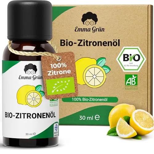 Emma Grün® Bio Zitronenöl Ätherisches Öl [100% Naturrein] von Emma Grün