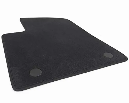 Fußmatte Fahrermatte 500 500C 500S Velours Matten Autoteppich Original Qualität Fahrerseite, Schwarz