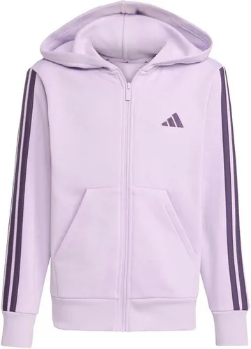 ADIDAS Kinder Kapuzensweat Essentials Kids - Shirts & Tops, komfortable Kapuzenjacke aus Baumwollmix mit angerauter Innenseite für ein angenehmes Tragegefühl und individuelle Passform dank durchgehendem Reißverschluss.