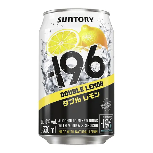Beam Suntory 196 Vodka Double Lemon Mixgetränk 330ml