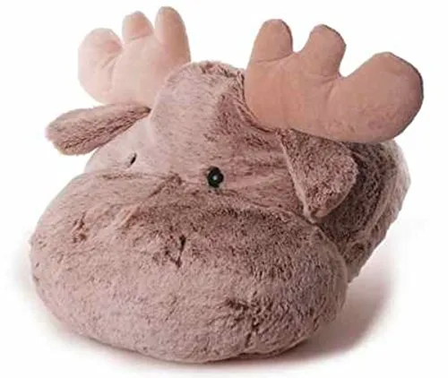 inware Wärmekissen Fußwärmer mit Tierdesigns Elch, Schaf, Wolf, Hund