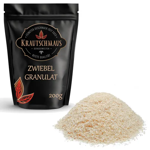 200g Zwiebel Granulat Zwiebelgranulat granulierte Zwiebeln schonend getrocknet