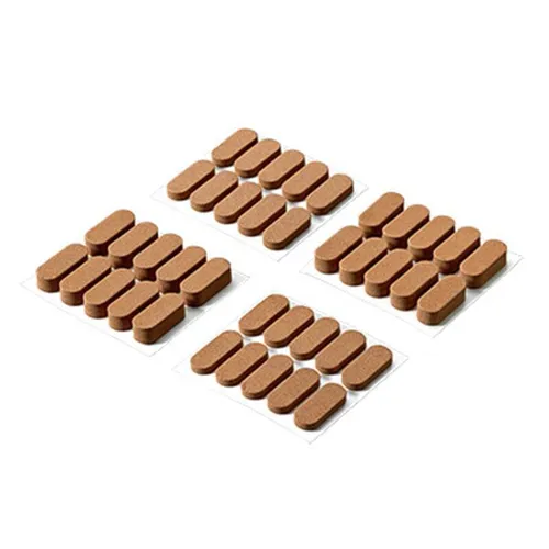 Selbstklebende Türdämpfer, 8x20x3 mm & 8x20x6 mm 40 Stück (0,05 EUR/Stück)