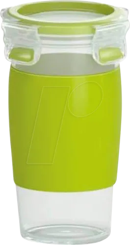 EMSA N1071500 - EMSA Smoothie-Becher CLIP & GO grün 0,45 l