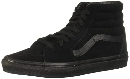Vans Herren U SK8-HI High-Top Sneaker, Schwarz, 36 EU - Herren-Sneaker mit robustem Leder-Obermaterial, ideal für lässige Outfits und optimalen Tragekomfort.