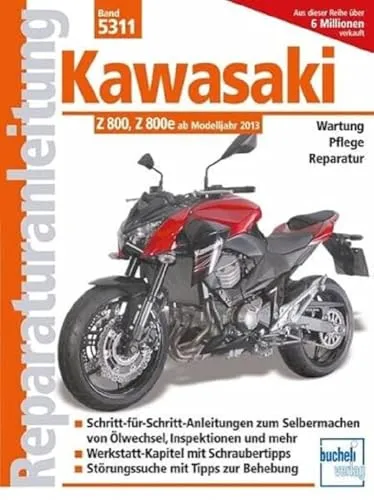 Kawasaki Z 800 Reparaturanleitungen 2013+