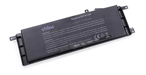 vhbw Akku kompatibel mit Asus F553SA-XX149T, F553SA-XX191T, P553, P553MA, R515M Notebook (4000mAh, 7,4V, Li-Polymer)