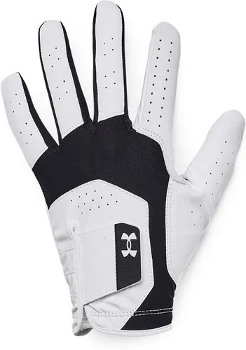 Under Armour UA Iso-Chill Golfhandschuh - Hochwertiger Golfhandschuh in schwarz, Größe S für die rechte Hand. Ideal für präzises Spiel und optimalen Grip. Aus robustem Leder für langanhaltenden Komfort und Haltbarkeit.