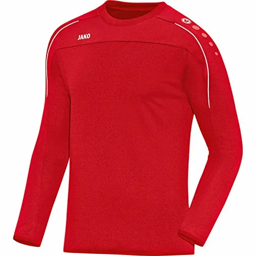JAKO Classico Sweatshirt rotweiss, M Herren