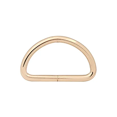 Wuuycoky D-Ring-Schnallen mit 3,8 cm Innendurchmesser, nicht geschweißt, für Gurtband, 10 Stück