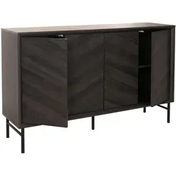 MCW Sideboard, Grau, Holz, 151x94x40 cm
