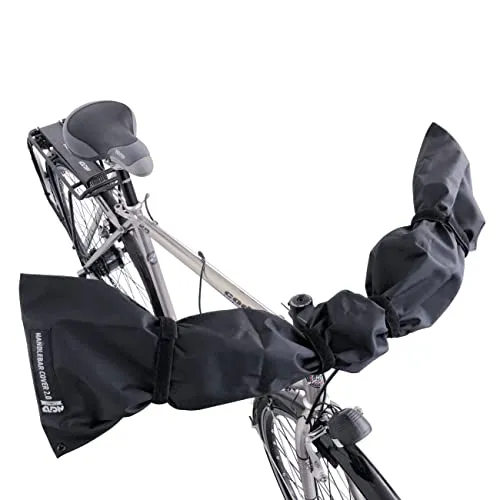 NC-17 Uni Universal Lenkerschutz Fahrrad Heckträger/Fahrradträger/Schutzhülle/wasserfest und robust/E-Bike Ebike Lenkerschutzhülle/Transportschutz, Schwarz, One Size