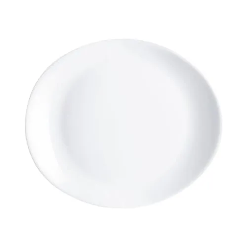 ***** Dajar Steck Fleischteller Luminarc, Glas, Weiß, 30 x 26 x 3 cm