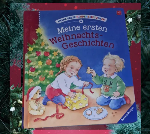Ravensburger Pappbilderbuch Meine ersten Weihnachts Geschichten 43763 - Bücher für 2-3 Jahre, mit liebevollen Weihnachtsgeschichten, ideal zum Vorlesen und Entdecken für die Kleinsten.