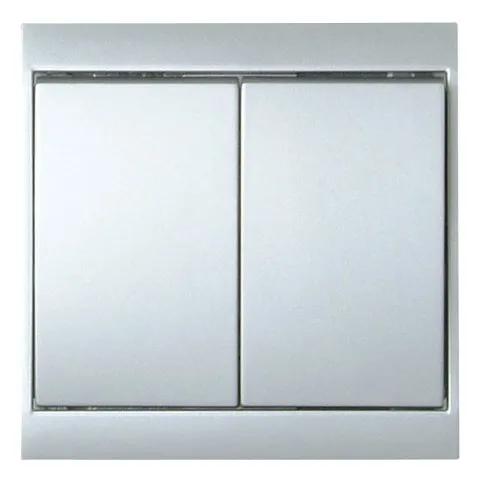 Kopp 620520087 Serienschalter Malta Silber in silber von Kopp