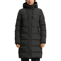 QS Steppmantel Outdoor-Mantel - Wärmender wattierter Steppmantel mit Kapuze, ideal für kalte Tage und Outdoor-Aktivitäten.