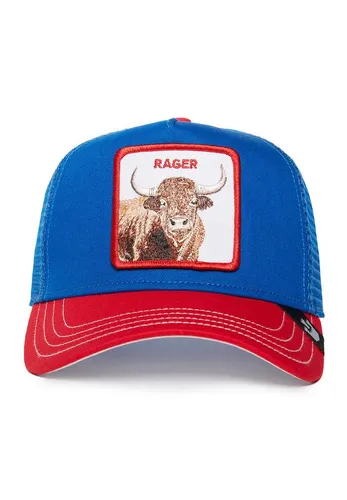 Goorin Bros. Trucker Cap Buffalo Fan - Royalblau Rot, One Size - Baseball Caps für Herren, stylische Trucker Cap mit einzigartigem Buffalo Design und optimalem Tragekomfort für jeden Fan.