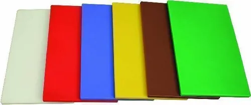 WAS Germany HACCP Schneidbrett 50 x 30 cm in rot von WAS